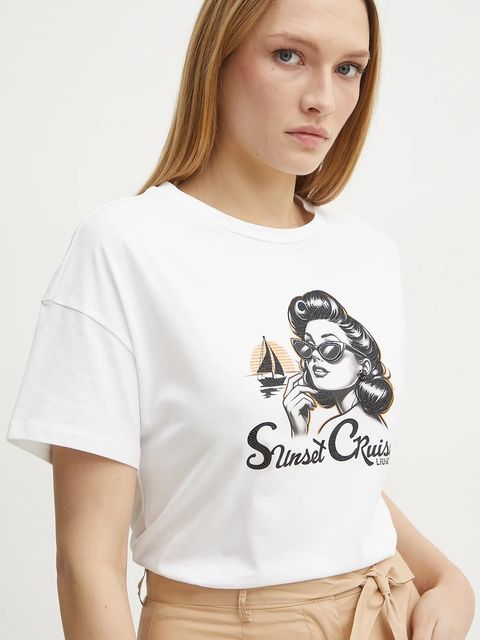 Liu Jo t-shirt bawełniany