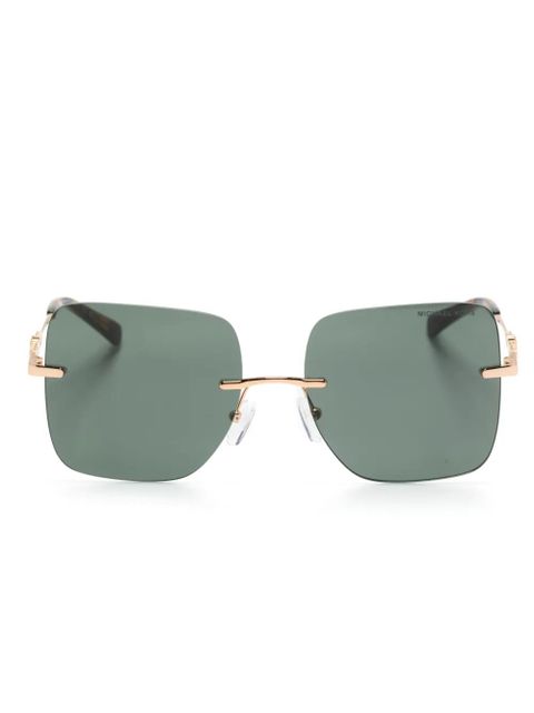 Michael Kors square-frame sunglasses - Gold - zdjęcie produktu nr 1