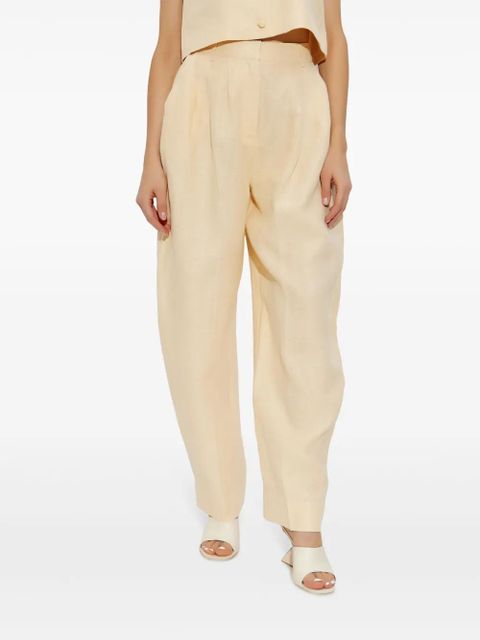 Posse tailored tapered trousers - Neutrals