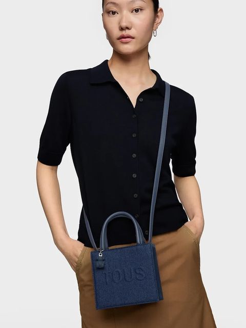 Tous torebka Brenda kolor granatowy 2002304735