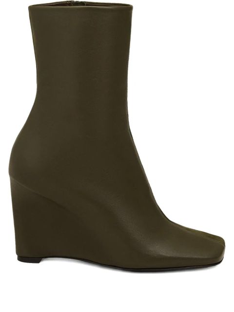 AMI Paris 90mm two-tone ankle boots - Brown - zdjęcie produktu nr 1
