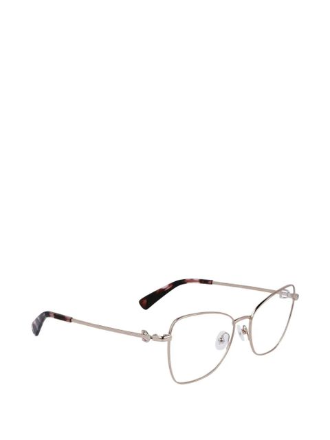 Longchamp cat-eye glasses - Gold - zdjęcie produktu nr 2