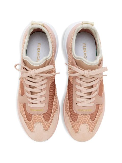 Ferragamo lace-up mesh sneakers - Pink - zdjęcie produktu nr 2