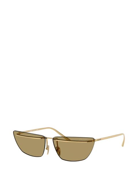 Prada Eyewear cat-eye sunglasses - Gold - zdjęcie produktu nr 2