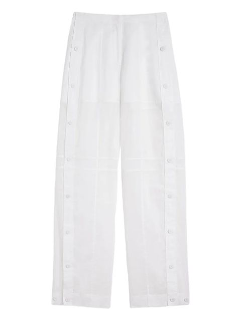 Jil Sander cotton trousers - White - zdjęcie produktu nr 1