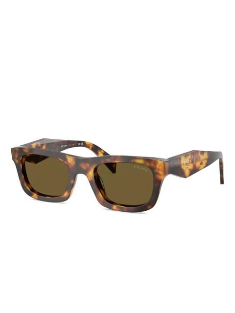 Prada Eyewear square-frame sunglasses - Brown - zdjęcie produktu nr 2