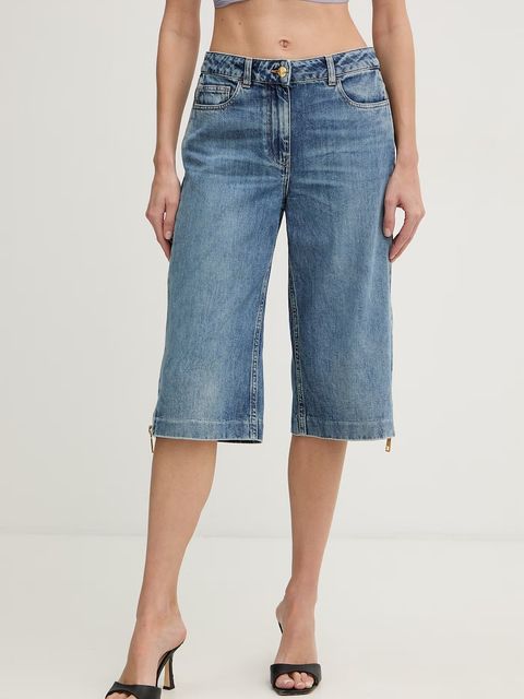 Elisabetta Franchi bermudy damskie jeansowe - zdjęcie produktu nr 1