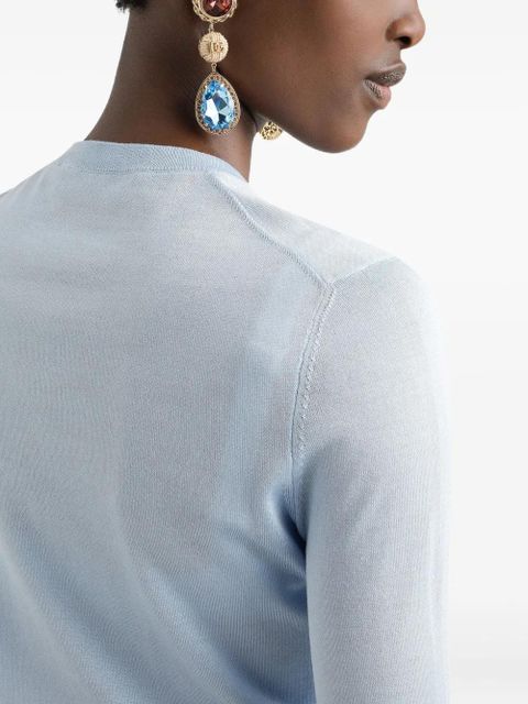 Dolce & Gabbana silk top - Blue