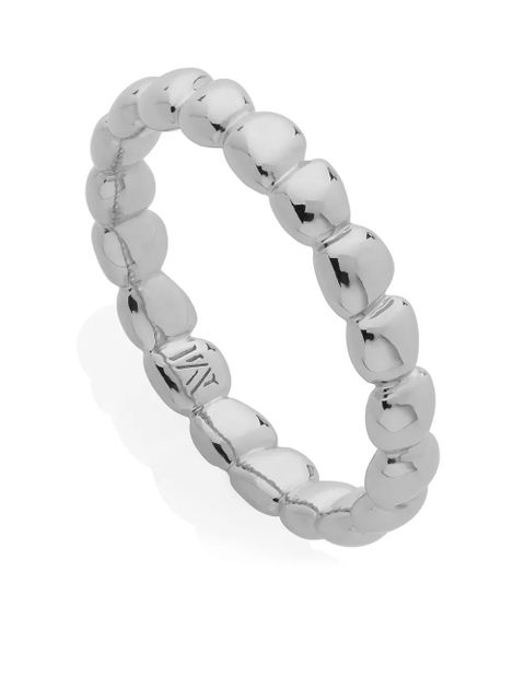 Monica Vinader Nura teardrop eternity ring - Silver - zdjęcie produktu nr 1