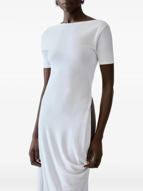 Jacquemus The Sole open-back draped dress - White - zdjęcie produktu nr 2