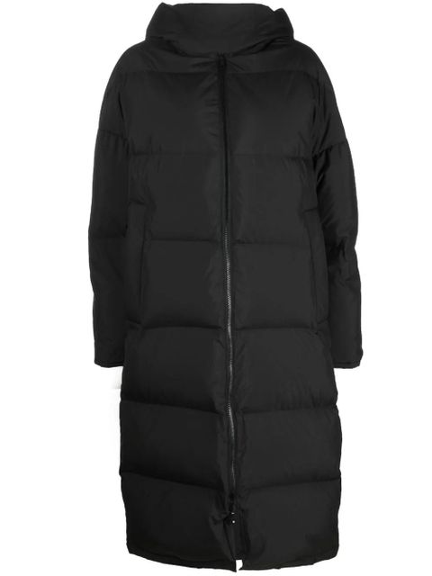 Yves Salomon reversible hooded down parka - Black - zdjęcie produktu nr 1