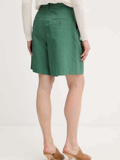 Weekend Max Mara szorty z dodatkiem lnu ECUBA - zdjęcie produktu nr 2