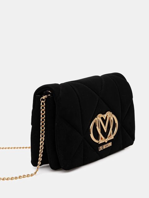 Love Moschino torebka kolor czarny JC4043PP0NKE0000