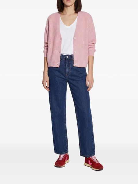 American Vintage East buttoned cardigan - Pink - zdjęcie produktu nr 2