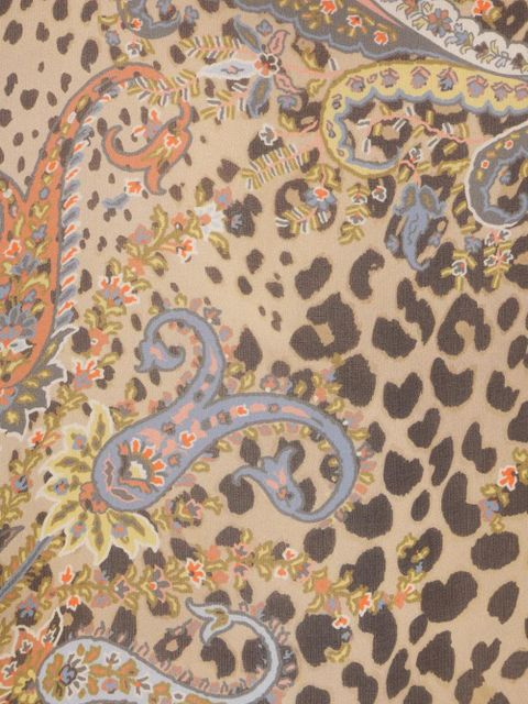 ETRO printed silk shirt - Neutrals - zdjęcie produktu nr 2