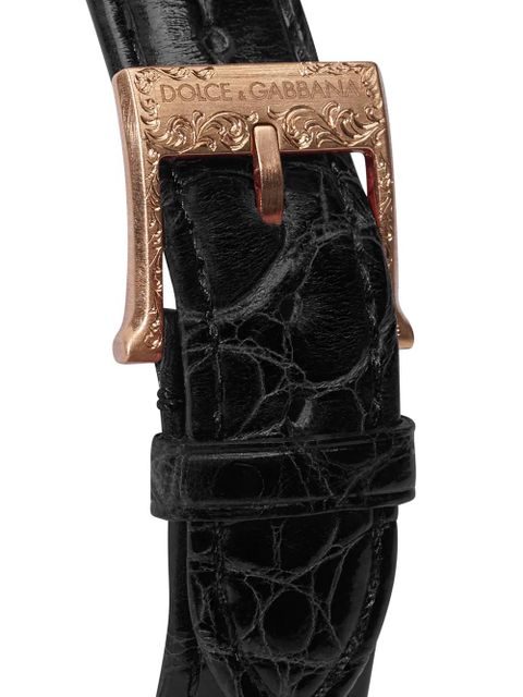 Dolce & Gabbana DG7 Gattopardo 40mm - Black