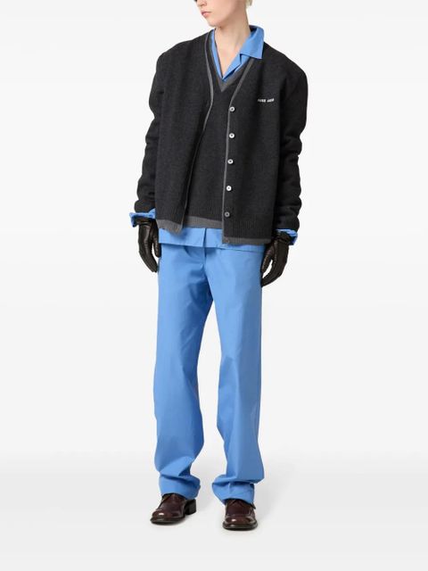 Miu Miu v-neck cardigan - Grey - zdjęcie produktu nr 2