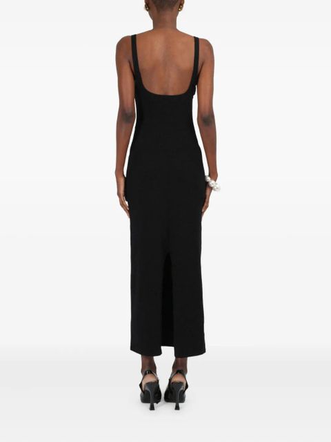 Rowen Rose sleeveless jersey midi dress - Black