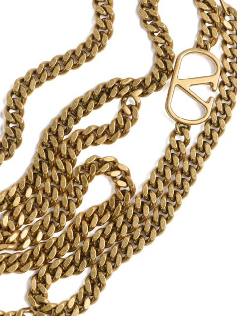 Valentino Garavani VLogo Signature chain belt - Gold