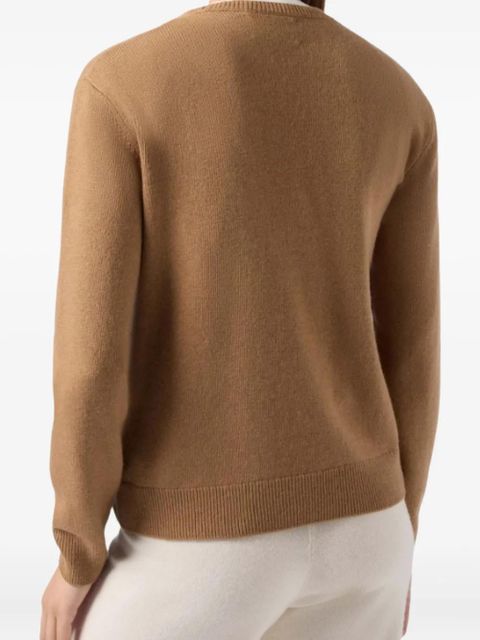 MC2 Saint Barth x Peanuts Special Edition cartoon intarsia sweater - Brown