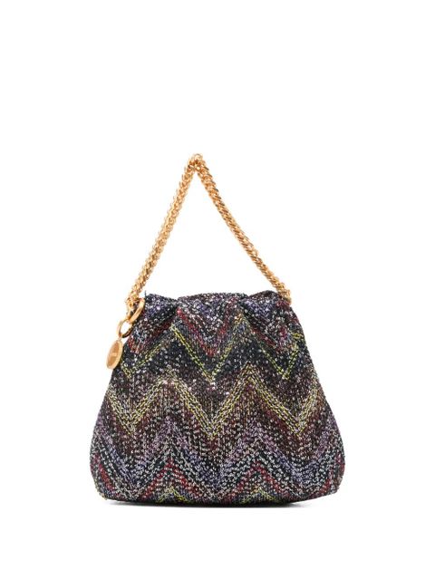 Missoni chevron chain-strap mini bag - Black - zdjęcie produktu nr 1