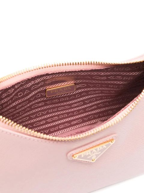 Prada Re-Edition leather shoulder bag - Pink - zdjęcie produktu nr 2