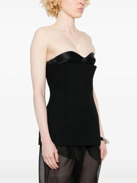 KHAITE Ayla top - Black