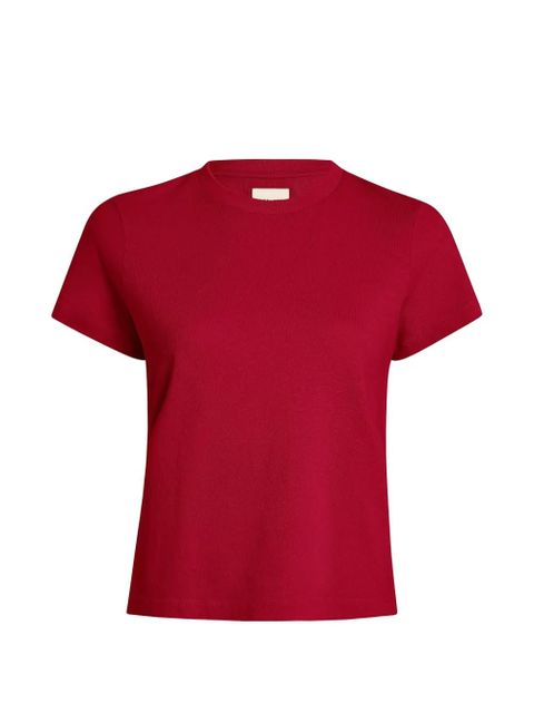 KHAITE Emmylou T-shirt - Red - zdjęcie produktu nr 1