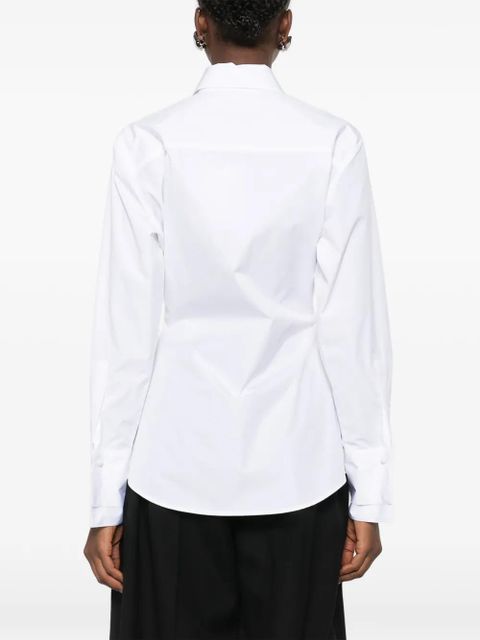Róhe polo-collar shirt - White