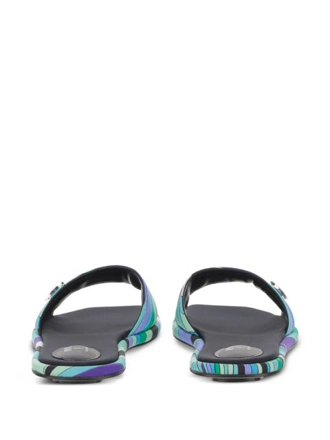 PUCCI printed slides - Green