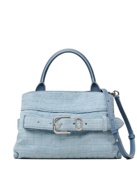 Marc Jacobs small The Suede Croc Dakota tote bag - Blue - zdjęcie produktu nr 1