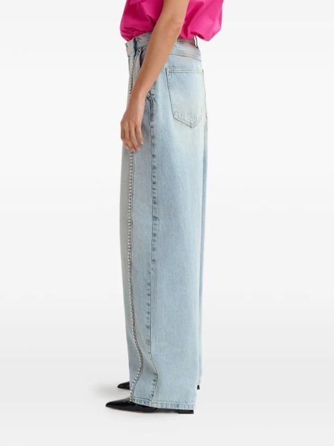 Essentiel Antwerp rhinestone-embellished jeans - Blue