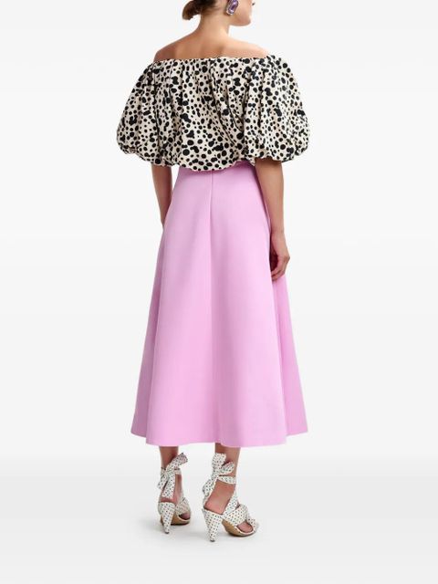Essentiel Antwerp A-line midi skirt - Pink