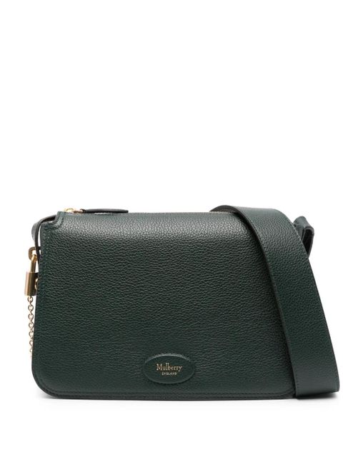 Mulberry small Billie logo-patch crossbody bag - Green - zdjęcie produktu nr 1