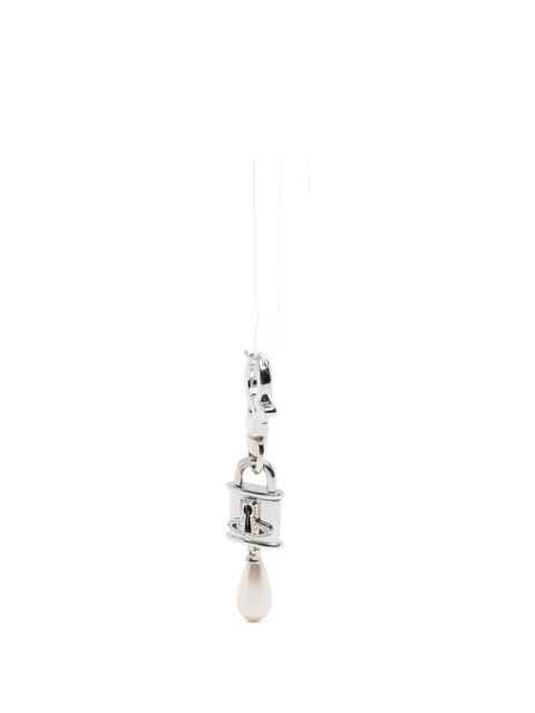 Vivienne Westwood small Celestia Orb padlock earrings - Silver - zdjęcie produktu nr 1