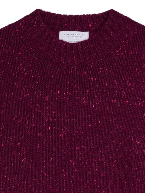 Gabriela Hearst crew-neck sweater - Red - zdjęcie produktu nr 2