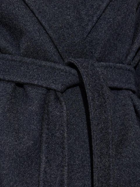 Max Mara belted wool coat - Blue