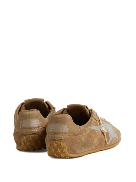 Golden Goose Marathon Speed suede star trainers - Brown