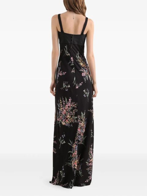 Dolce & Gabbana floral maxi dress - Black