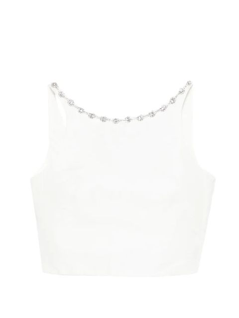 Maje Crystal-embellished top - White - zdjęcie produktu nr 1