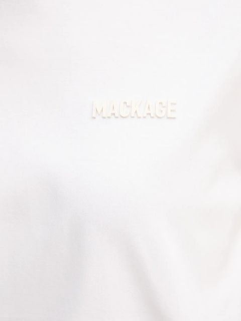 MACKAGE t-shirt bawełniany damski kolor biały TEE.W