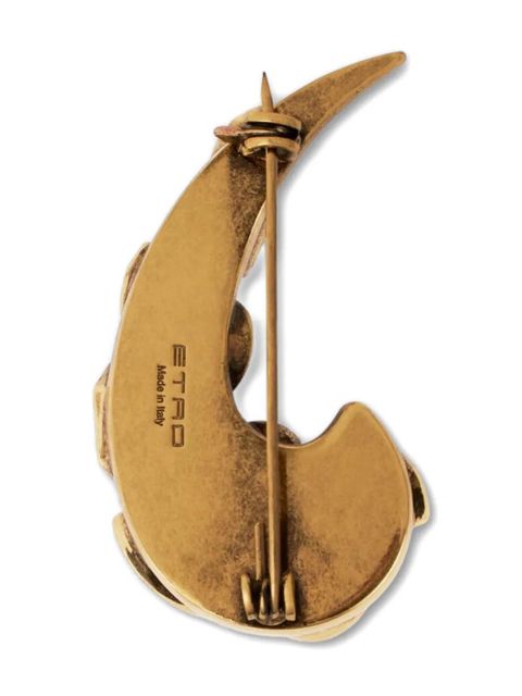 ETRO paisley brooch - Gold - zdjęcie produktu nr 2