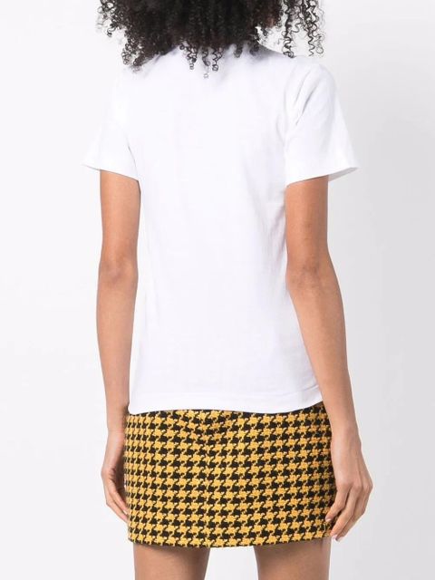 Comme Des Garçons Play logo-patch cotton T-shirt - White