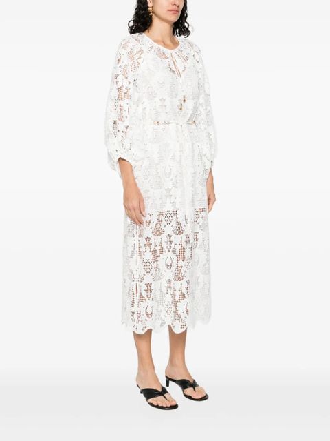 ZIMMERMANN Coco Lace midi dress - White - zdjęcie produktu nr 2