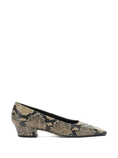 Aeyde snake print heeled pumps - Neutrals - zdjęcie produktu nr 1