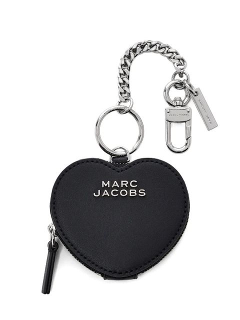 Marc Jacobs heart cookie leather charm - Black - zdjęcie produktu nr 1