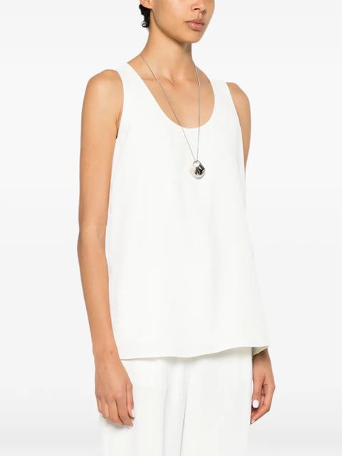 Eleh sleeveless blouse - White
