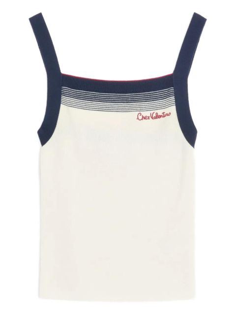 Valentino Garavani Chez tank top - Neutrals - zdjęcie produktu nr 1
