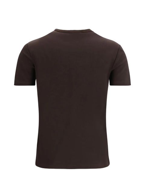 Loro Piana My-T logo-embroidered T-Shirt - Brown - zdjęcie produktu nr 2