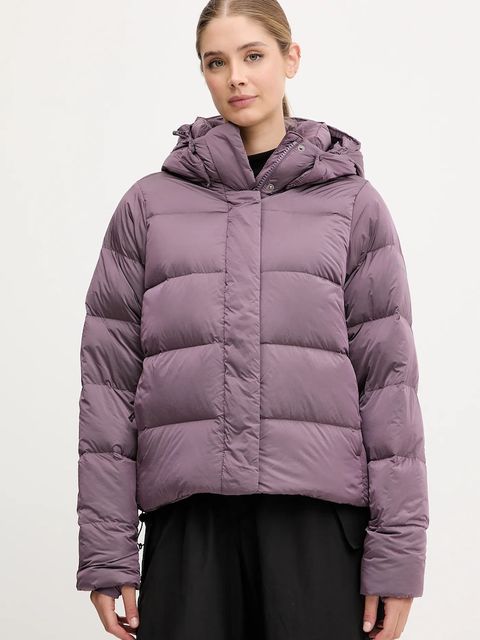 Columbia kurtka puchowa Amaze Puff kolor fioletowy zimowa 2133714
